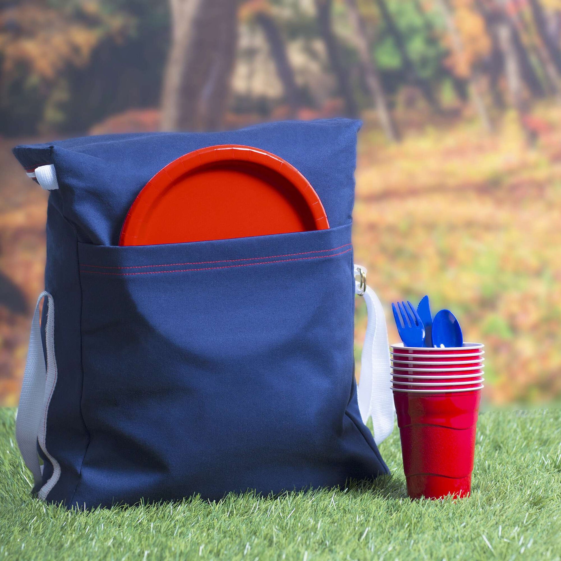 Free Coats & Clark Tailgate / Picnic Tote Sewing Pattern