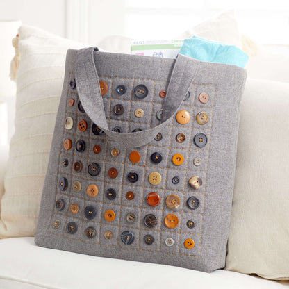 Coats & Clark Sewing Button and Big Stitch Tote Single Size