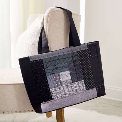 Coats & Clark Sewing Graytones Patchwork Tote Single Size