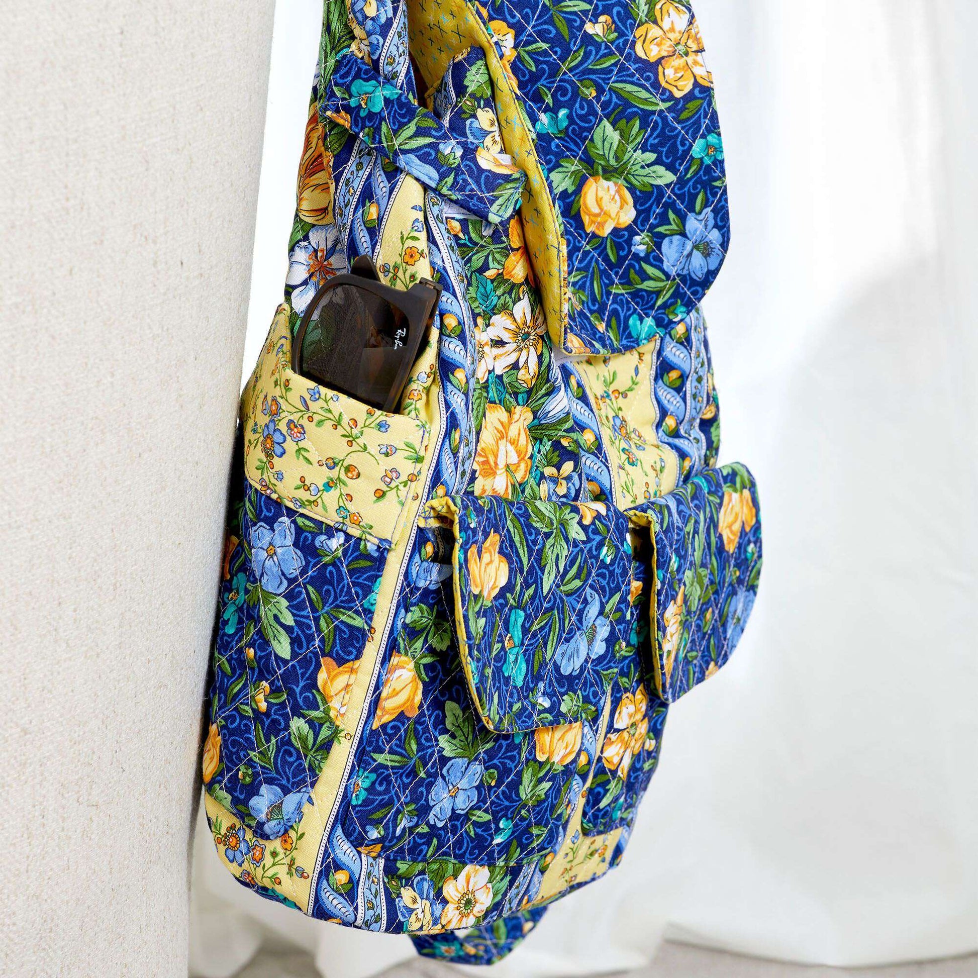 Coats & Clark Floral Backpack Yarnspirations