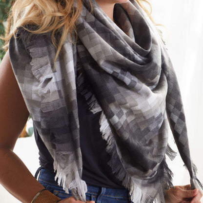 Coats & Clark Sewing Fringed Shawl Single Size