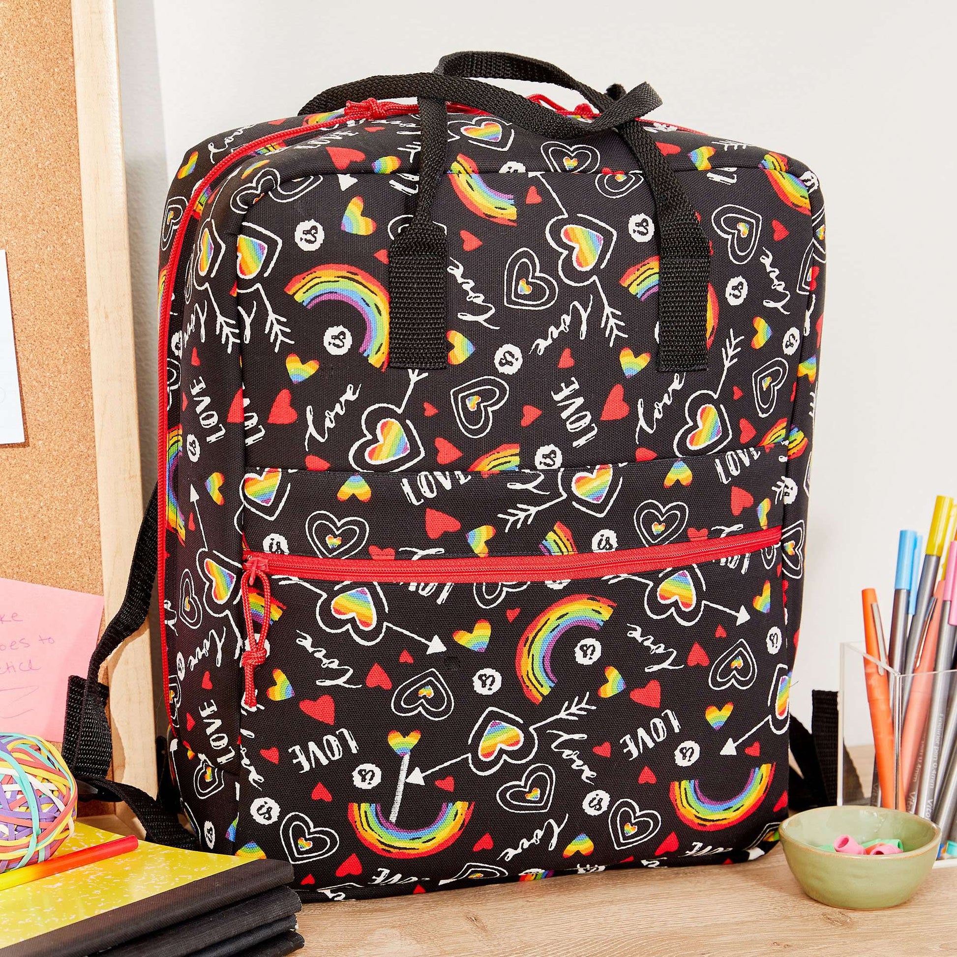 Free Coats & Clark Sewing Back To School Book Bag Pattern