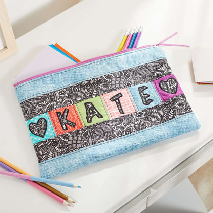 Coats and Clark Personalized Pencil Pouch Single Size