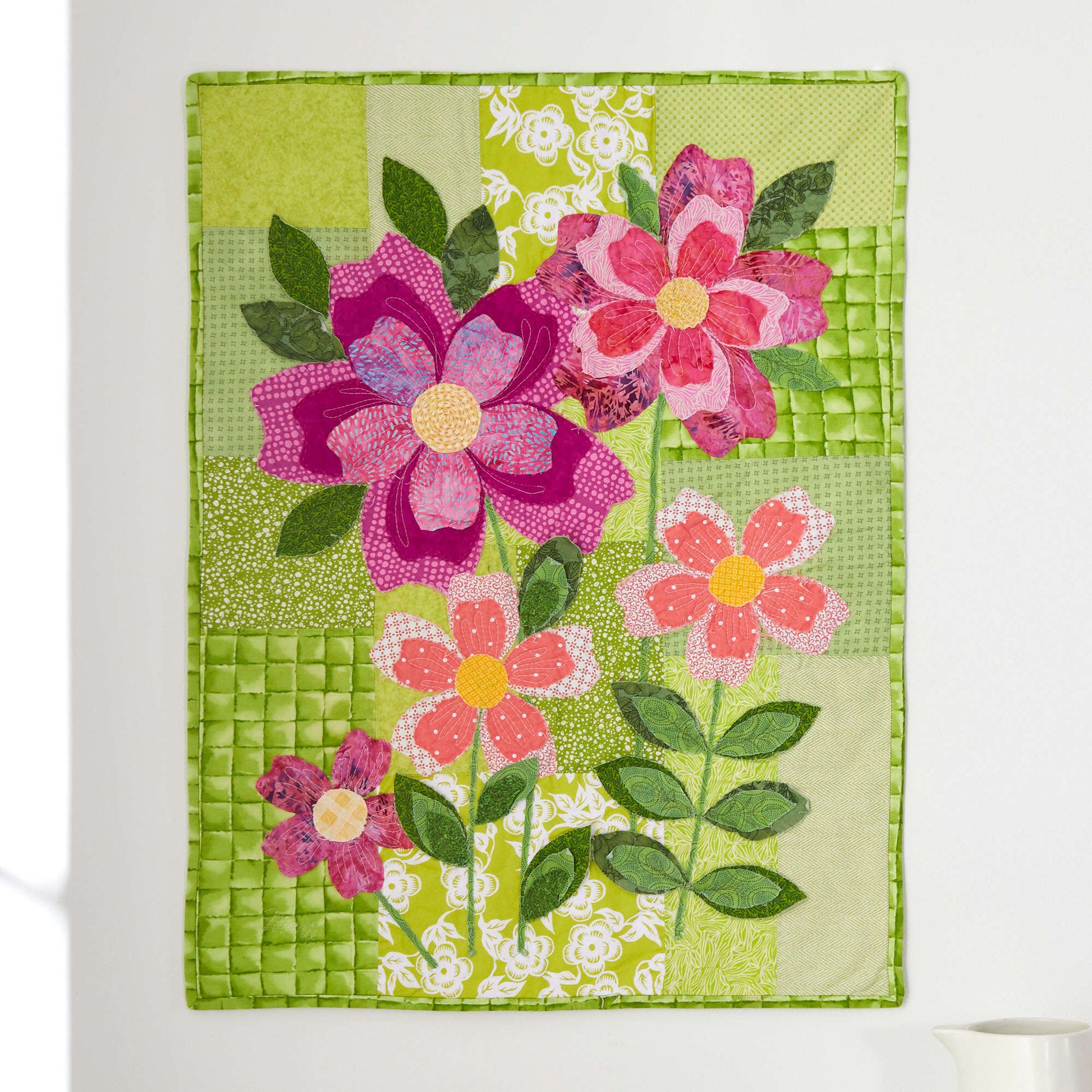 Free Coats & Clark Sewing Flower Wall Hanging Pattern