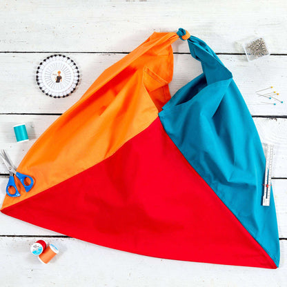 Coats & Clark Sewing Tri-color Market Bag Single Size
