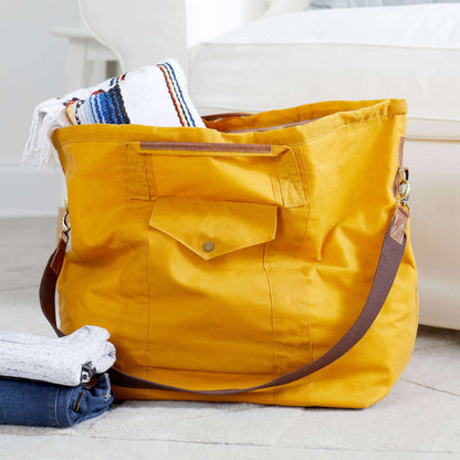 Coats & Clark Sewing Waxed Canvas Travelling Bag Single Size