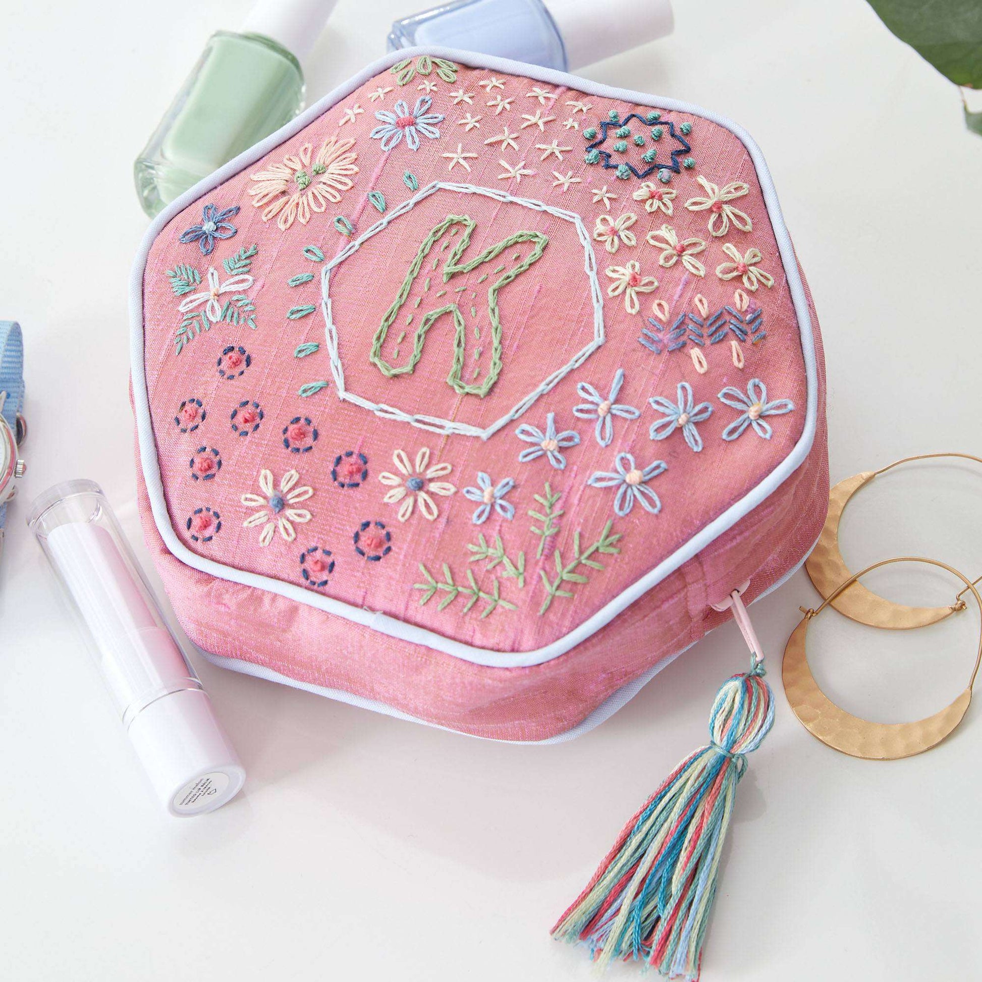 Coats & Clark Embroidered Case Yarnspirations