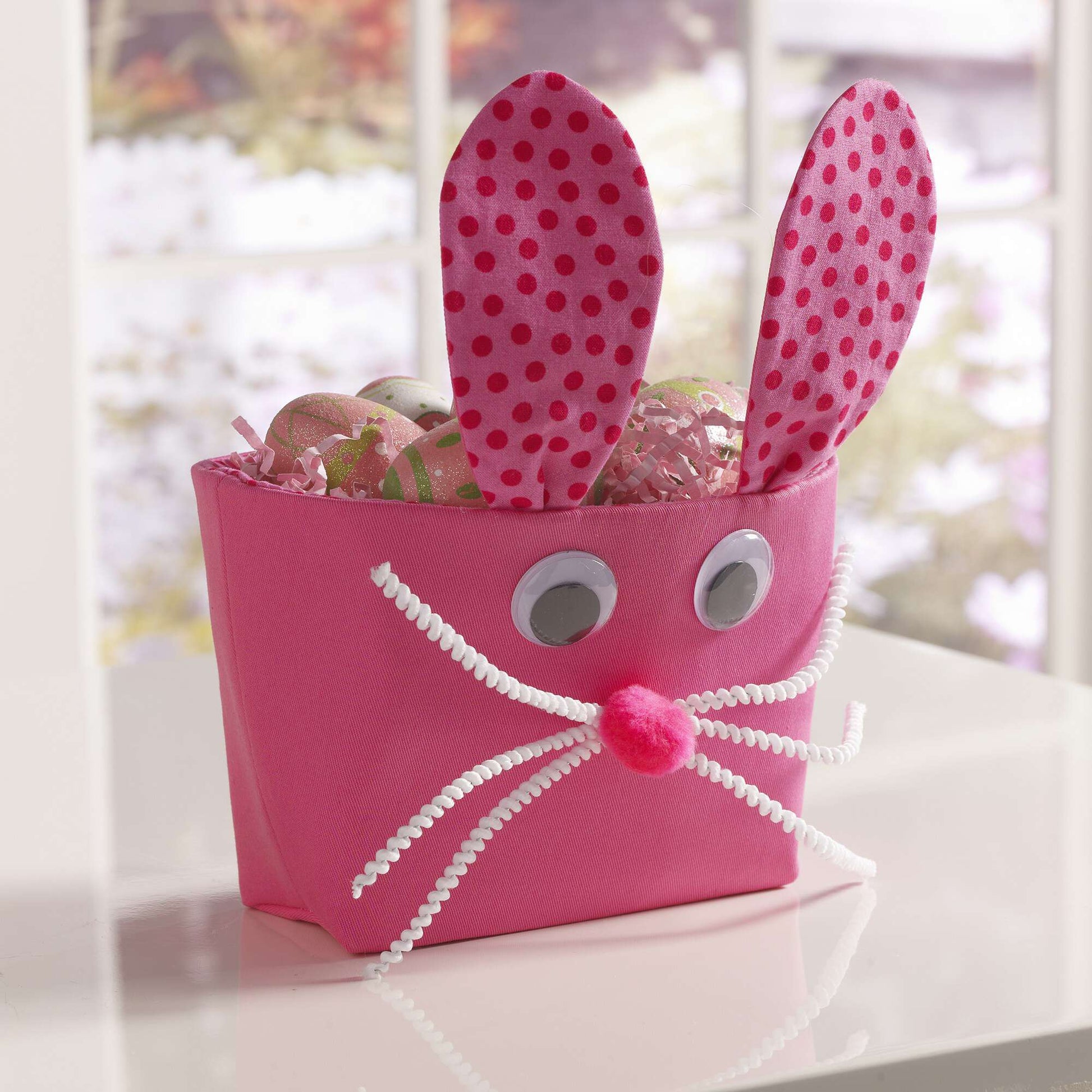 Free Coats & Clark Sewing Easter Bunny Basket Pattern