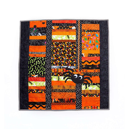 Coats & Clark Sewing Spider Halloween Quilt Single Size