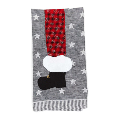 Coats & Clark Sewing Santa's Boots Towels Single Size