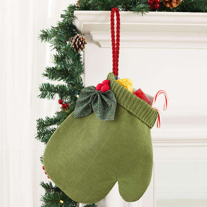 Coats & Clark Mitten Christmas Stocking Sewing Single Size