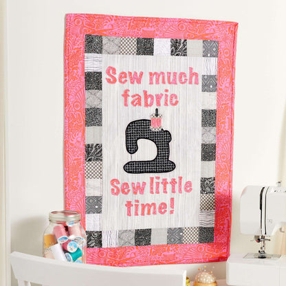 Coats & Clark Sewing Sew Much Fabric Wall Hanging Single Size