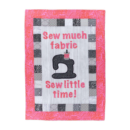 Coats & Clark Sewing Sew Much Fabric Wall Hanging Single Size