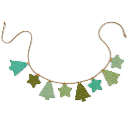 Coats & Clark Sewing Stars And Trees Garland Single Size