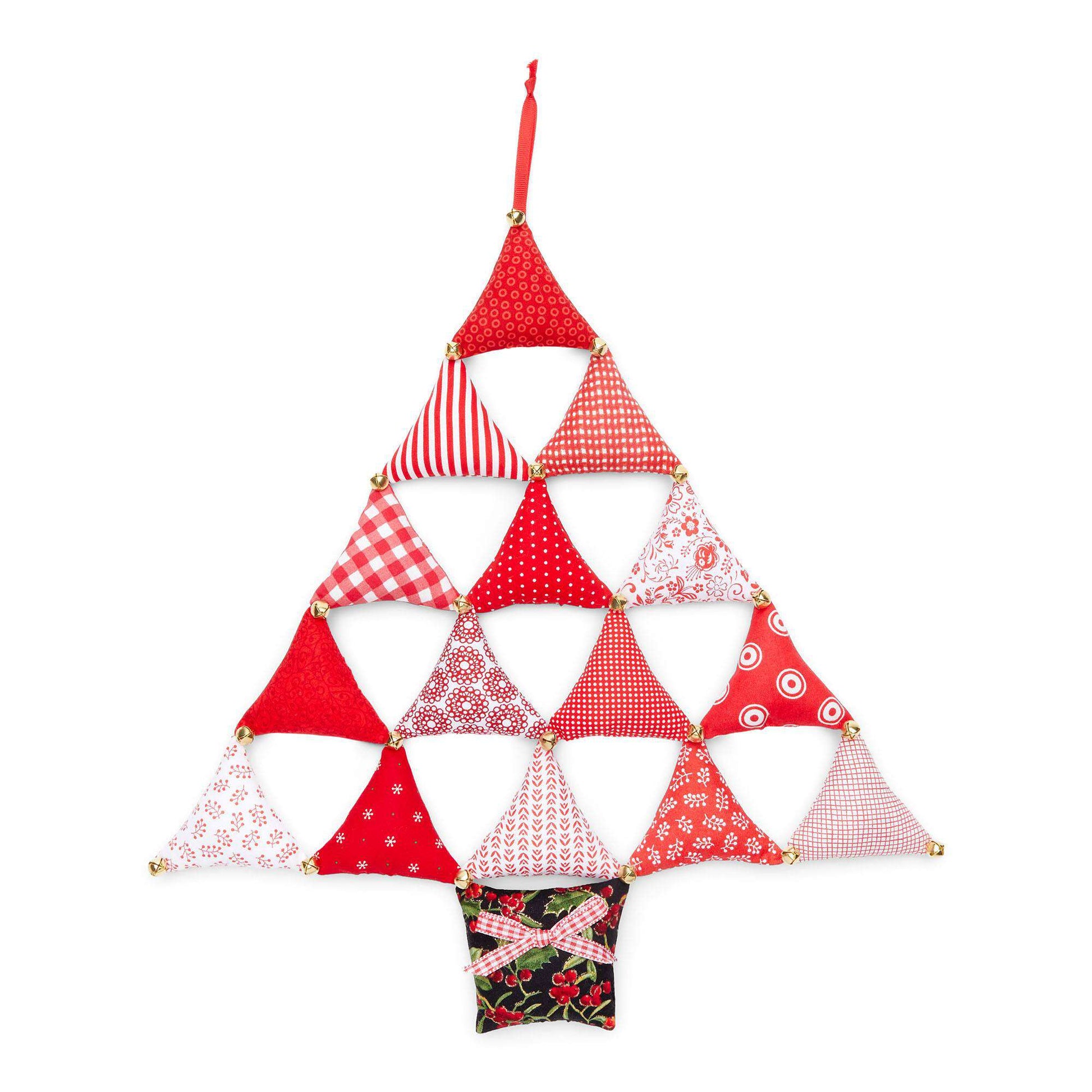 Free Coats & Clark Christmas Tree Triangle Decoration Sewing Pattern