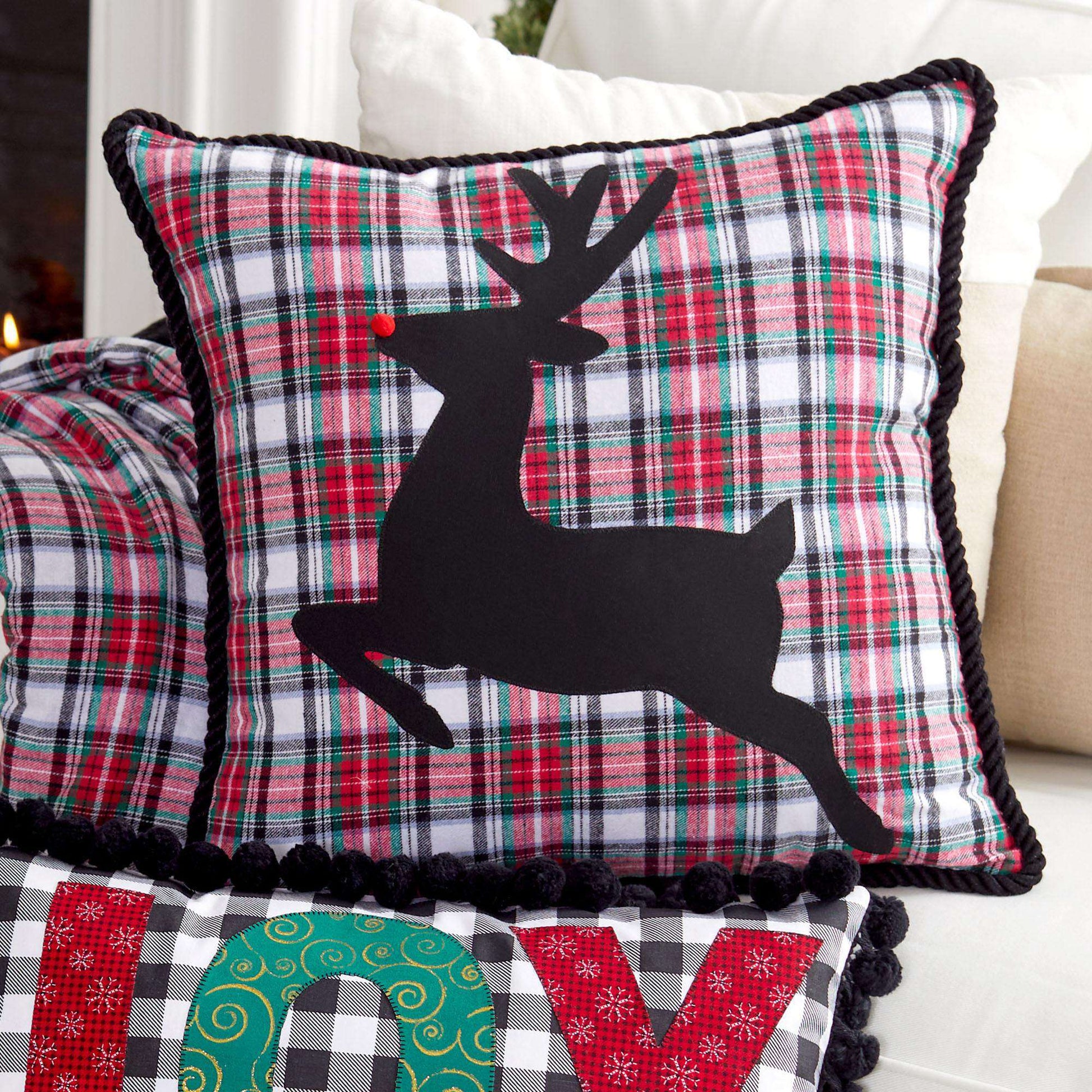 Free Coats & Clark Oh Deer Pillow Sewing Pattern