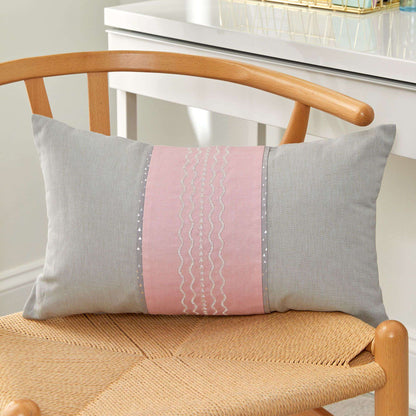 Coats & Clark Sewing Touch of Silver Chair Pillow Single Size