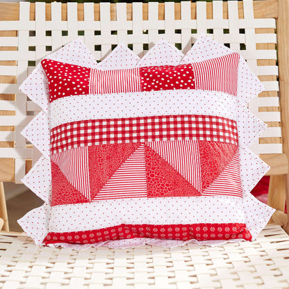 Coats & Clark Sewing Patchwork Magic Holiday Pillow Single Size