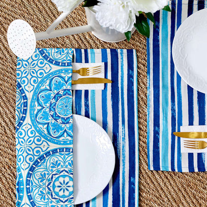 Coats & Clark Sewing Pocket Placemats Sewing Placemat made in Coats & Clark Outdoor yarn