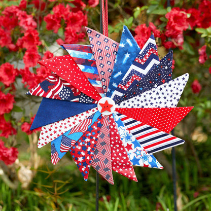 Coats & Clark Sewing Patriotic Pinwheel Single Size