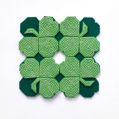 Coats & Clark Sewing Shamrock Decoration Single Size