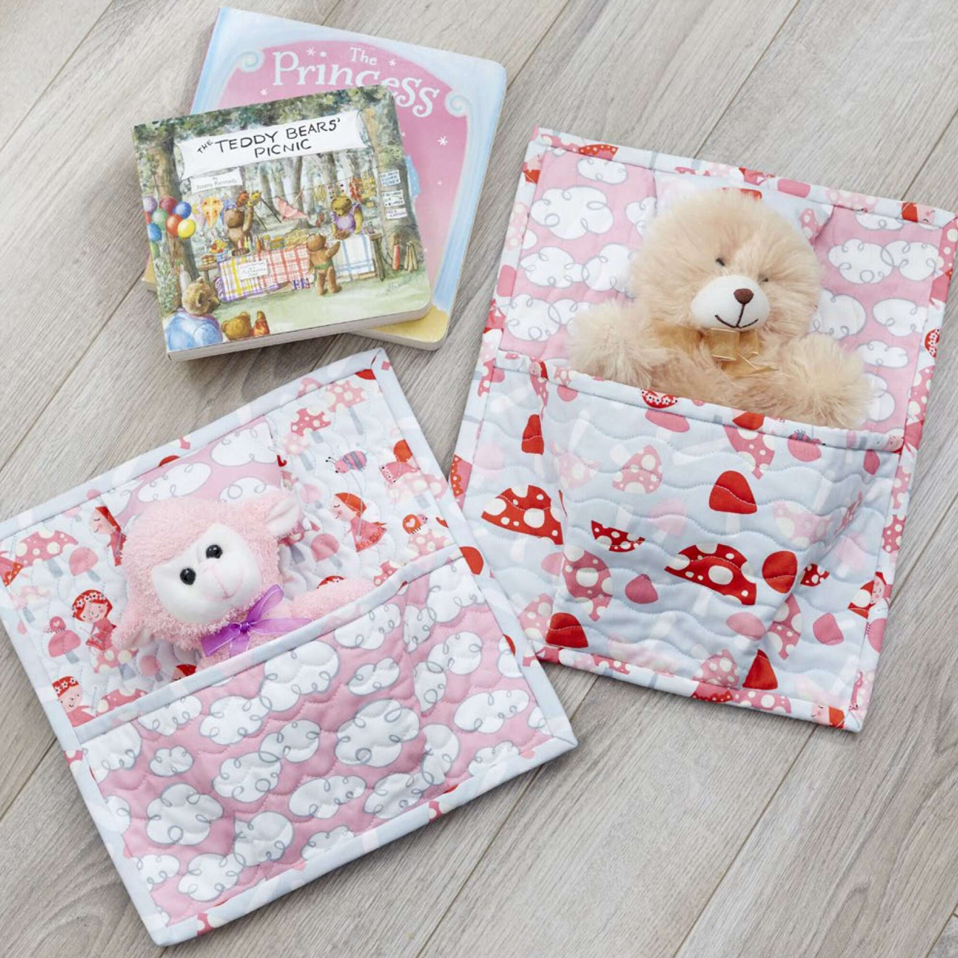 Coats & Clark Stuffed Animal Sleeping Bags Yarnspirations