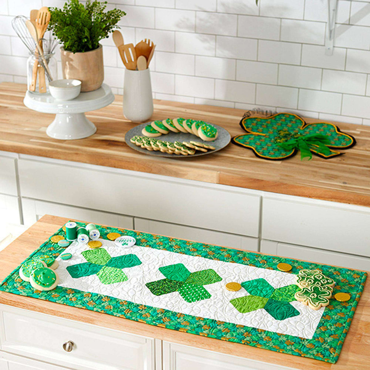 Free St. Patrick’s Day Quilted Table Patterns – BOMquilts.com