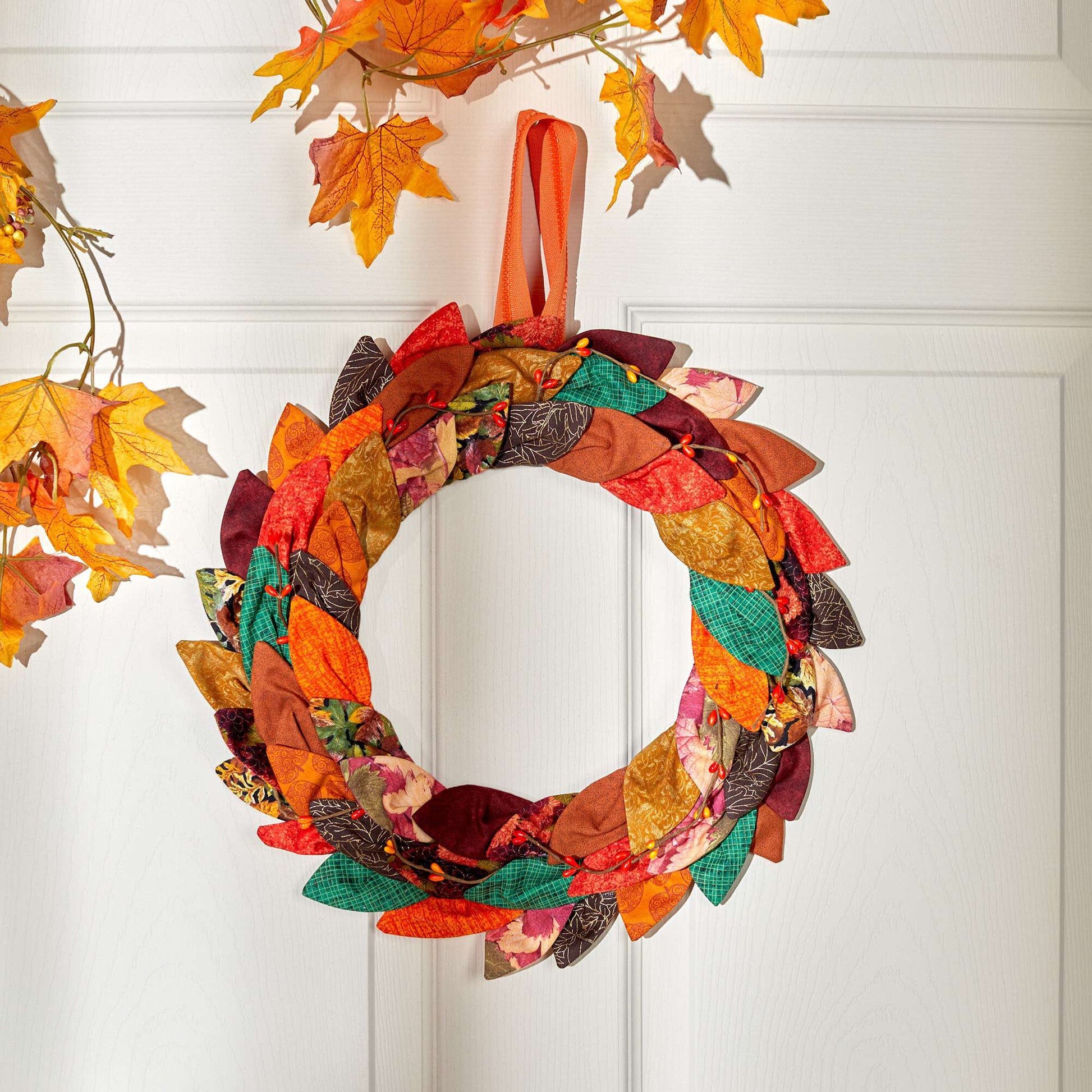 Free Coats Sewing & Clark Festival Fall Wreath Pattern