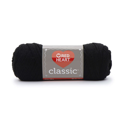 Red Heart Classic Yarn - Clearance shades Black