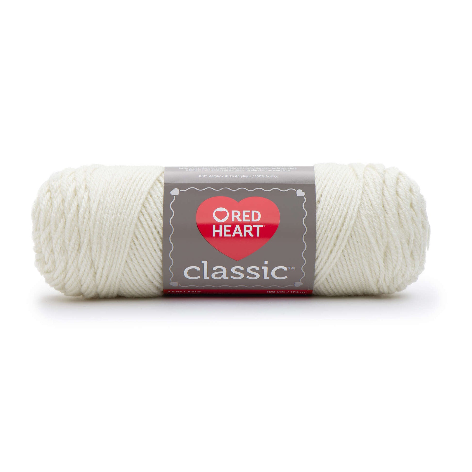 Red Heart Classic Yarn - Clearance shades Egg Shell