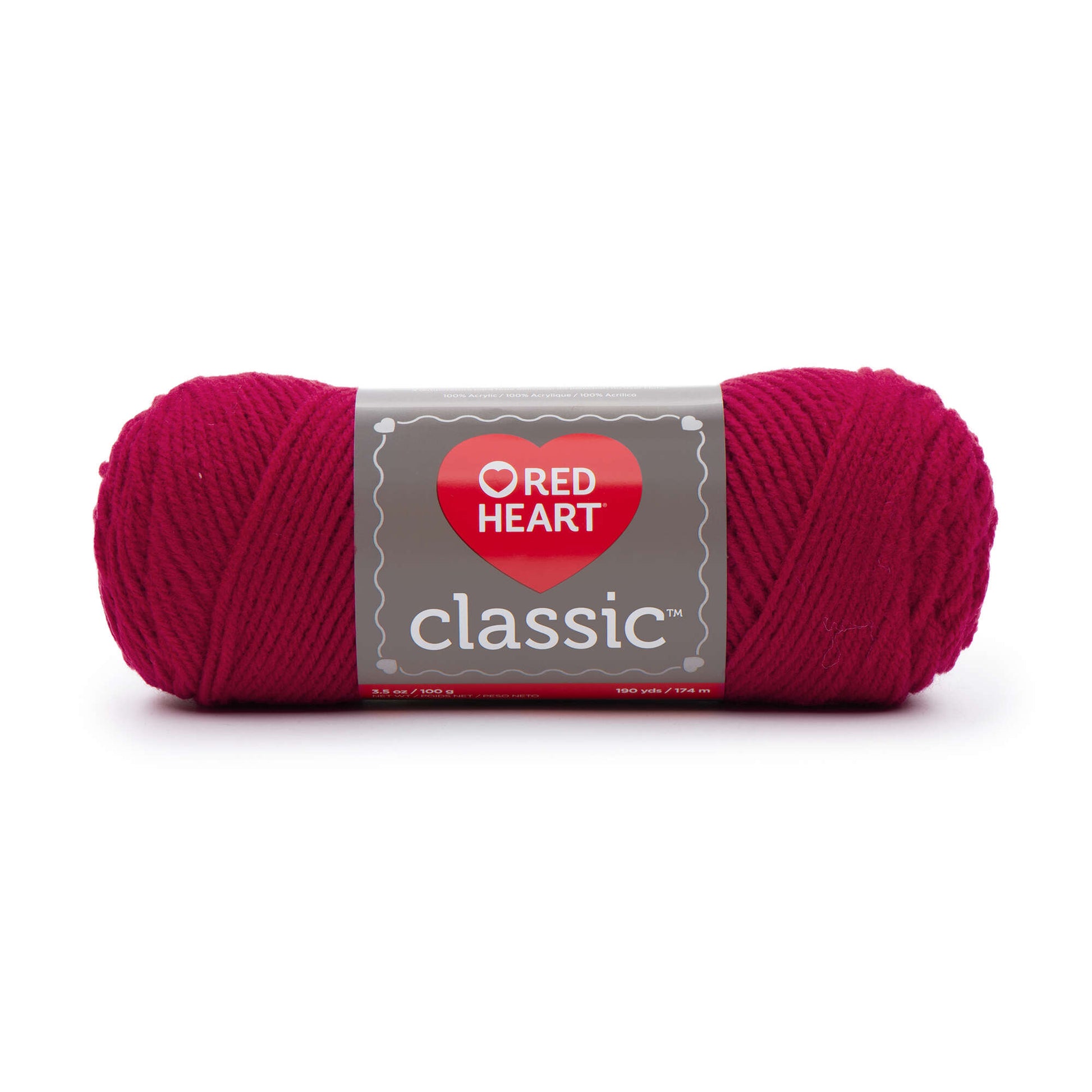 Red Heart Classic Yarn - Clearance shades Cherry Red