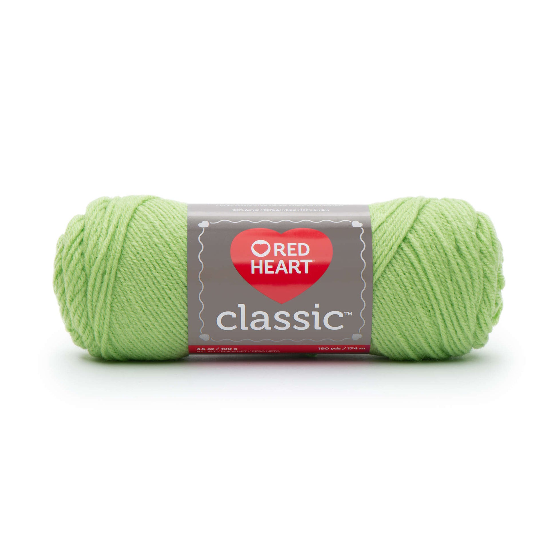 Red Heart Classic Yarn - Clearance shades Lime