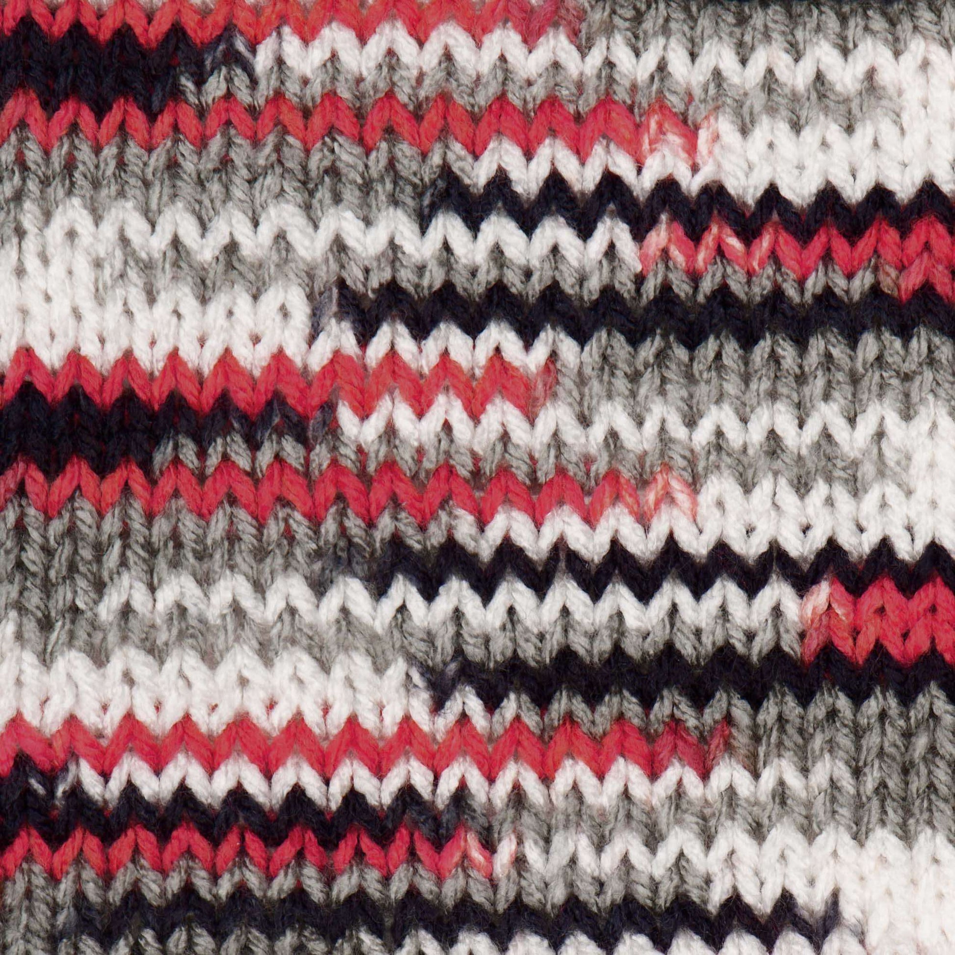 Red Heart Perfect Planned Pooling Scarf, Yarnspirations