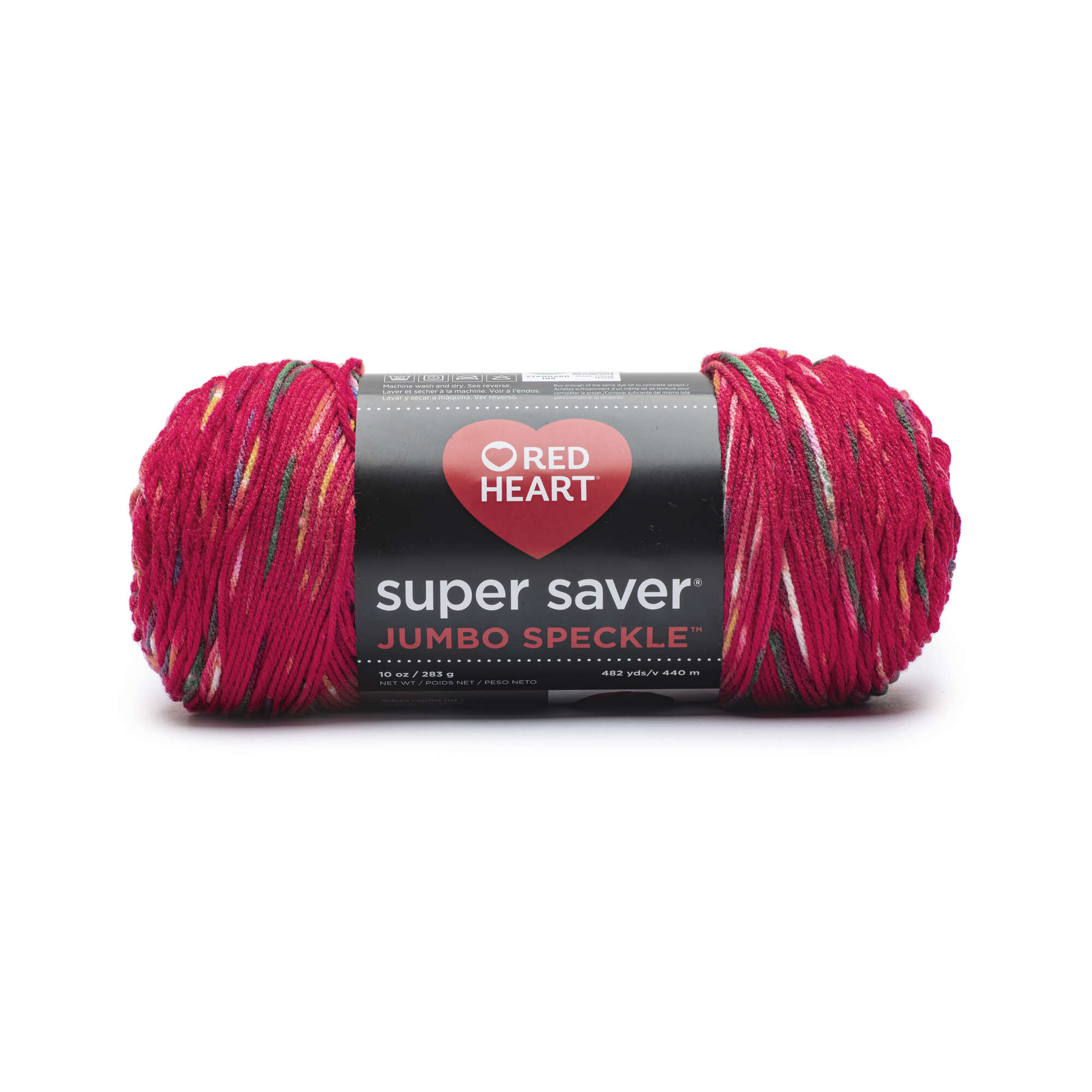 Red Heart Super Saver Jumbo Speckle Yarn | Yarnspirations