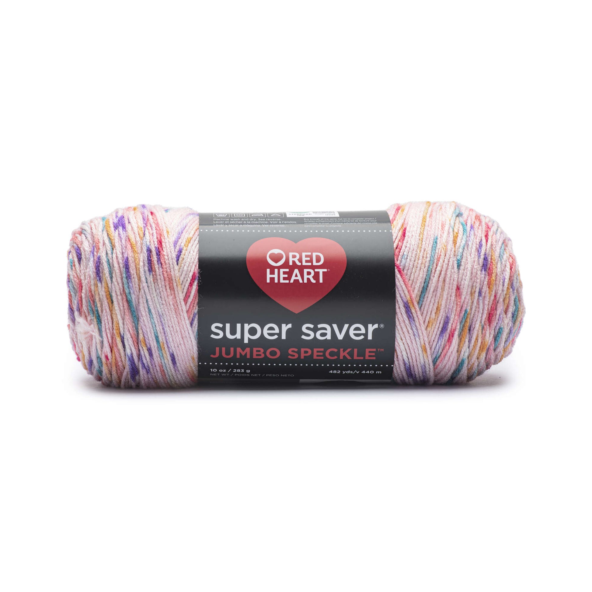 Red Heart Super Saver Jumbo Speckle Yarn Yarnspirations