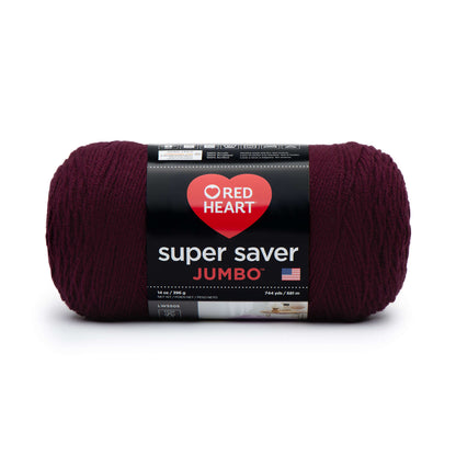 Red Heart Super Saver Jumbo Yarn Claret