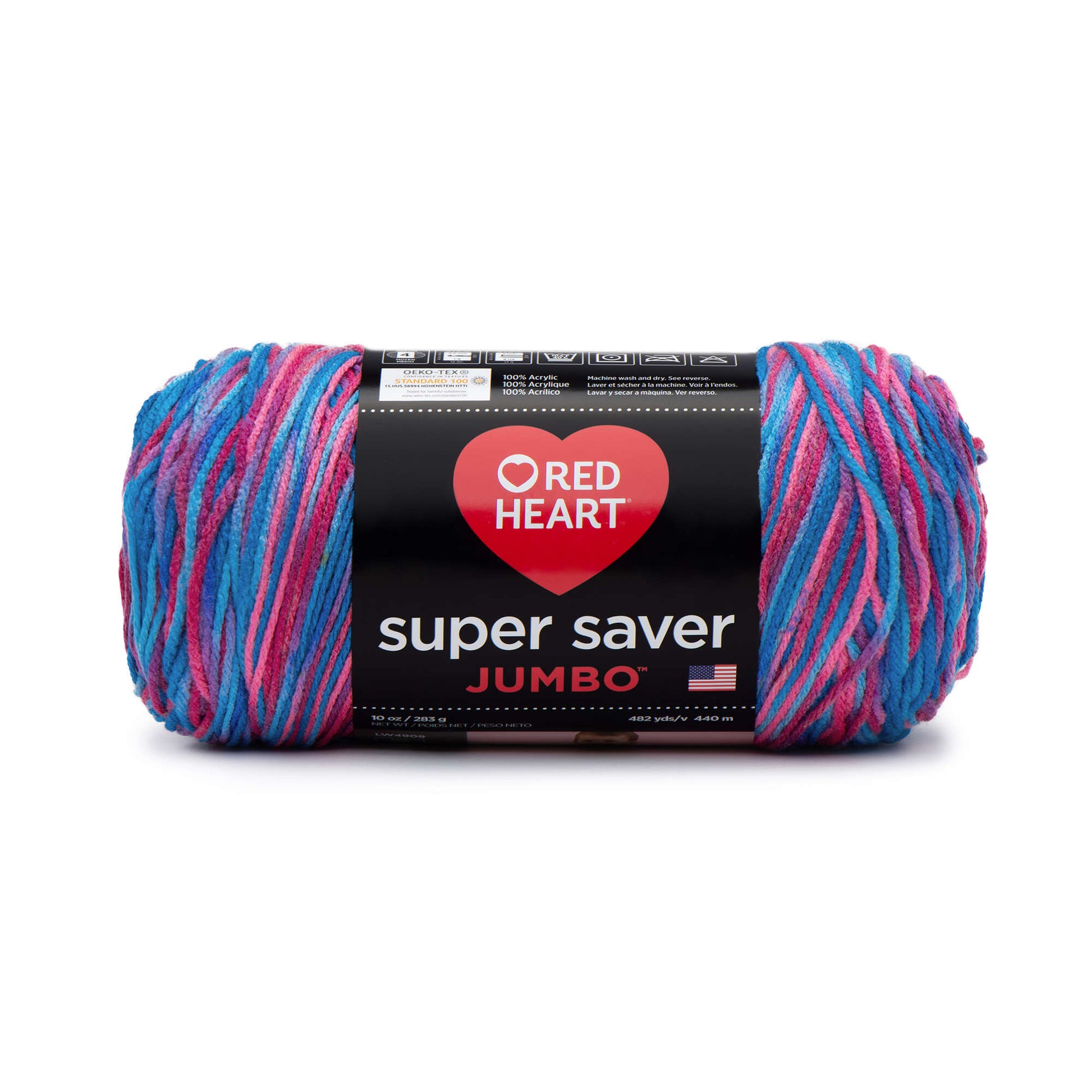 Red Heart Super Saver Jumbo Yarn Bonbon