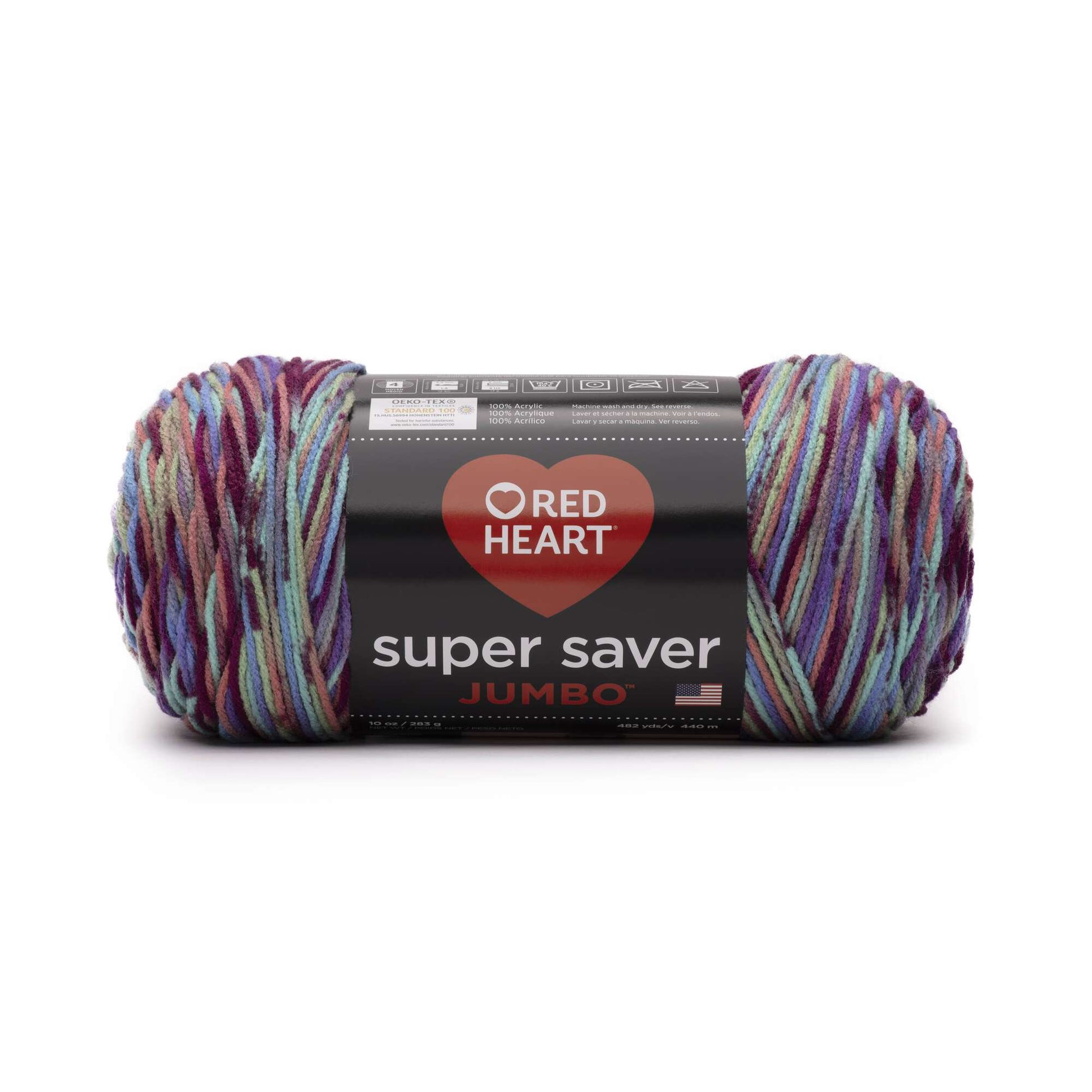 Red Heart Super Saver Jumbo Yarn Starburst Print