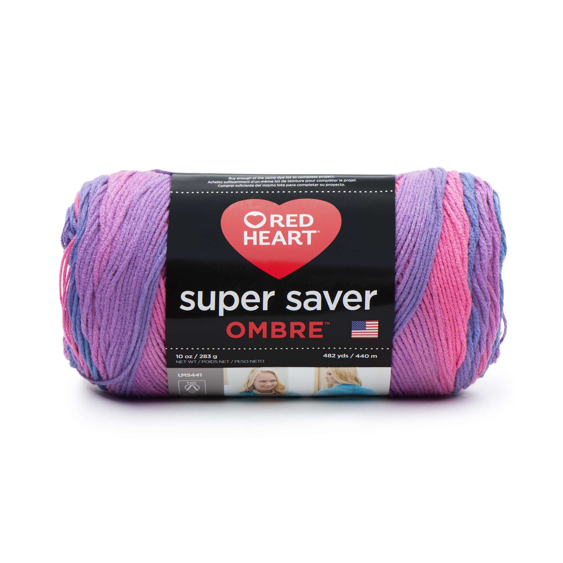 Red Heart Super Saver Ombre Yarn Sweet Treat