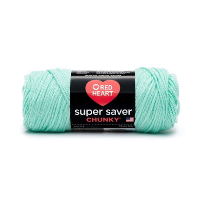 Red Heart Super Saver Chunky Yarn - Clearance shades Minty