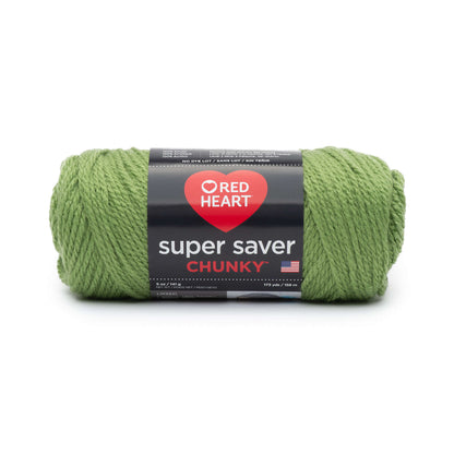 Red Heart Super Saver Chunky Yarn - Clearance shades Tea Leaf