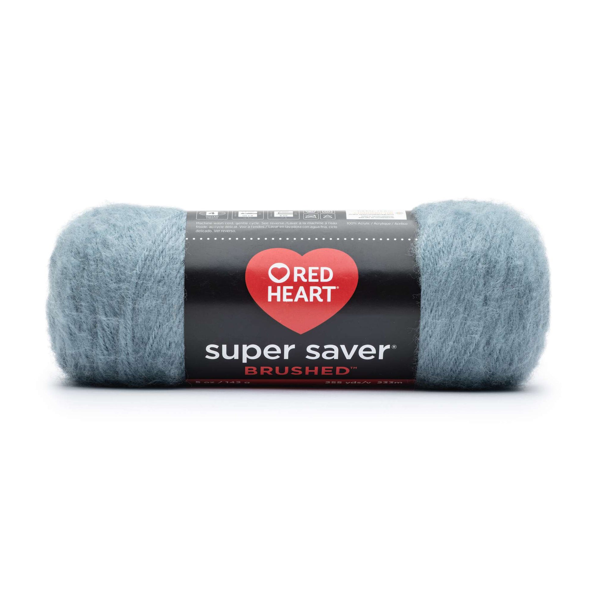 Red Heart Super Saver Brushed Yarn Misty Blue