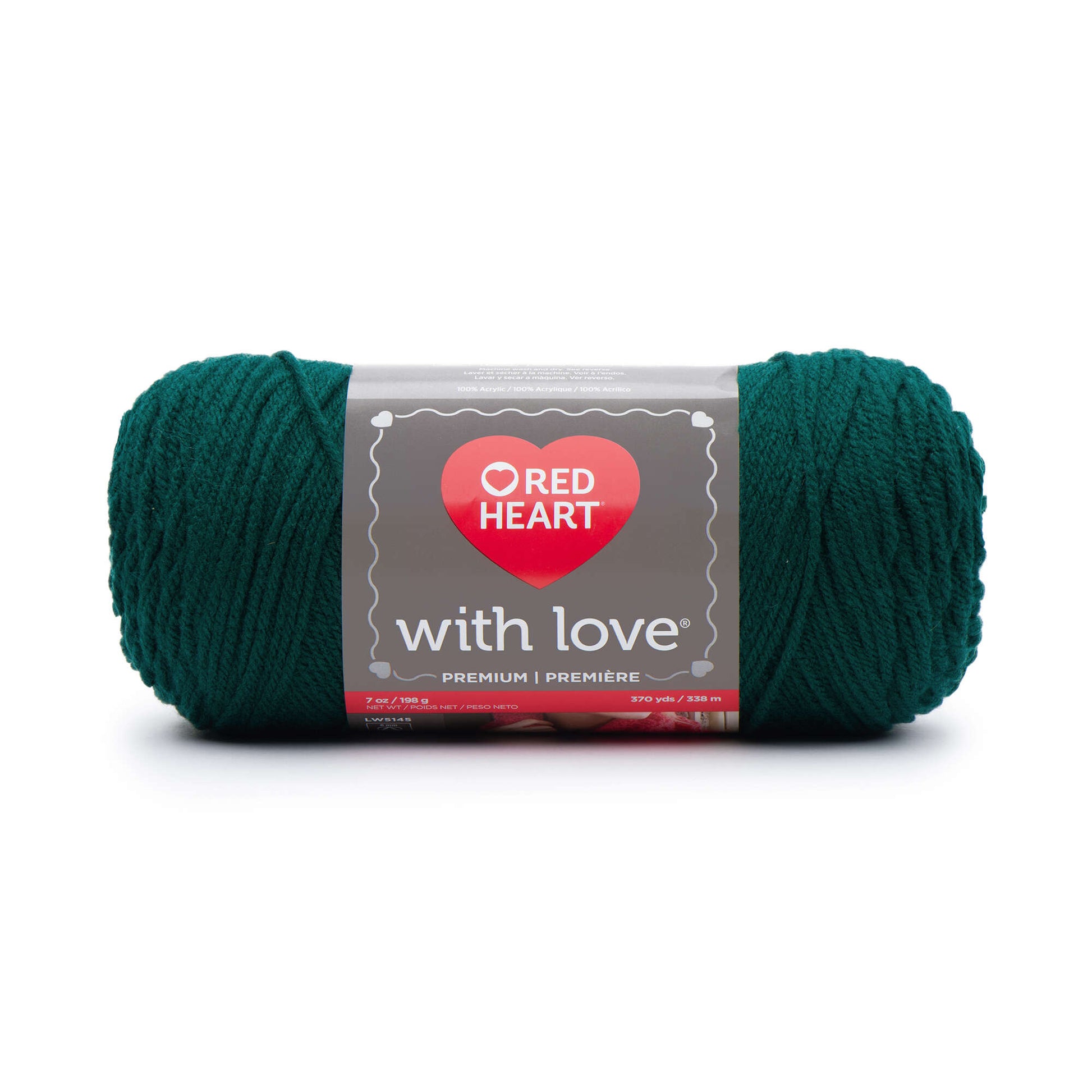 Red Heart With Love Yarn Evergreen