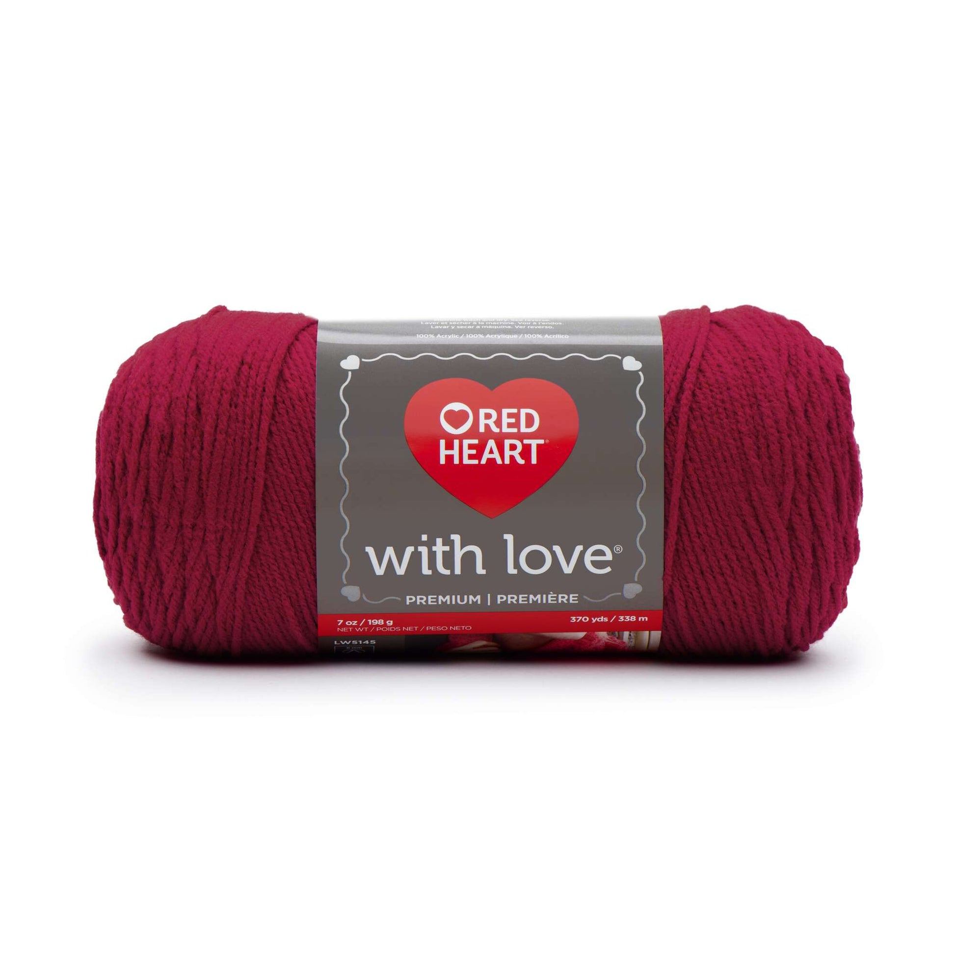 Red Heart With Love Yarn Holly Berry