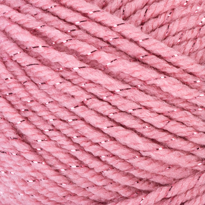 Red Heart With Love Metallic Yarn - Clearance shades Rose
