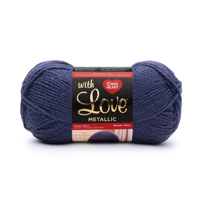 Red Heart With Love Metallic Yarn - Discontinued shades Royal