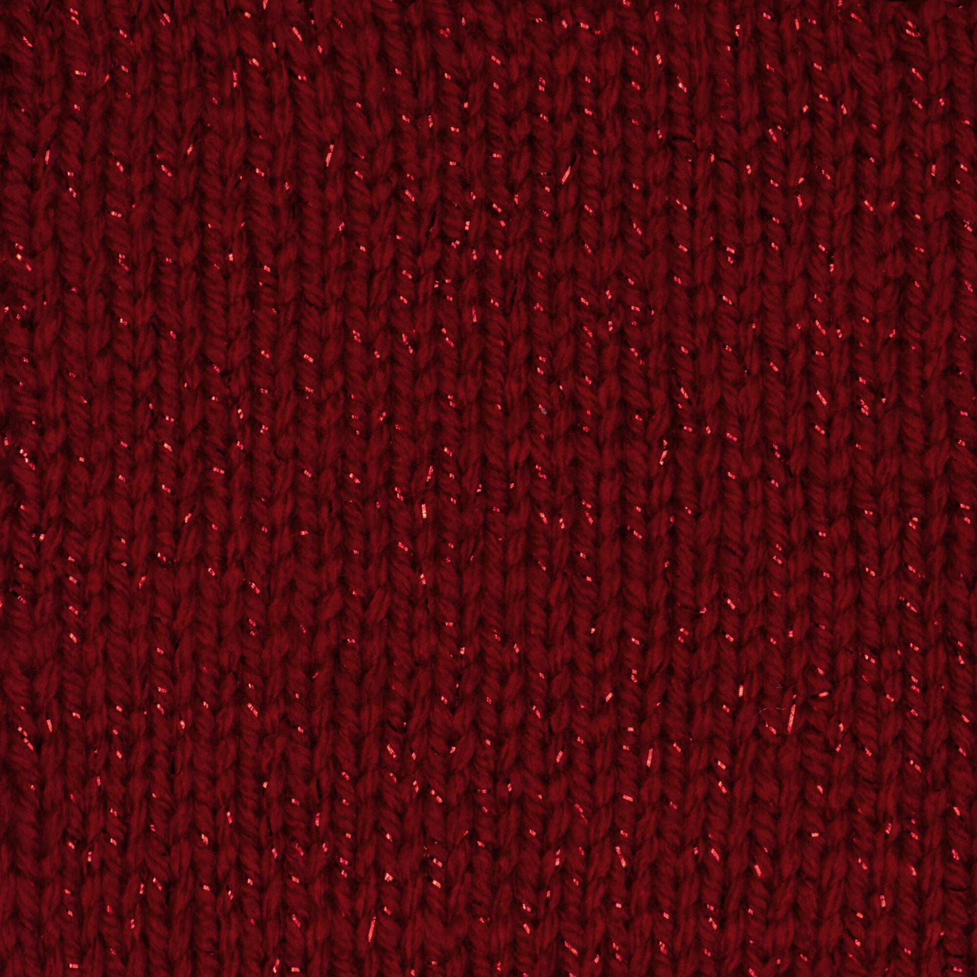 Red Heart With Love Metallic Yarn - Clearance shades Red