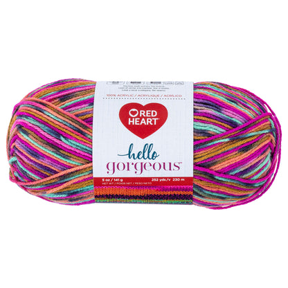 Red Heart Hello Gorgeous Yarn - Discontinued Shades Cactus Flower