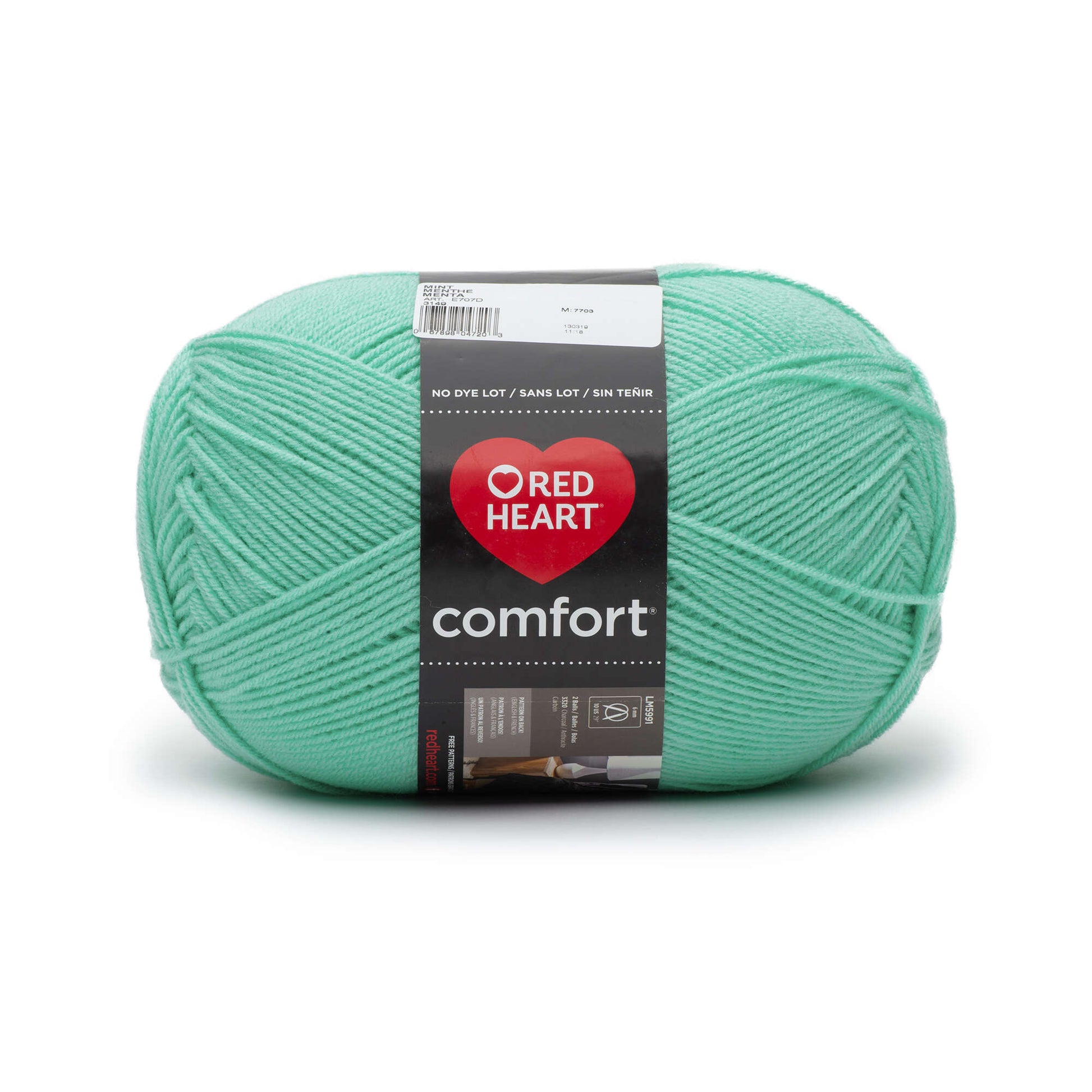 Red Heart Comfort Yarn Mint