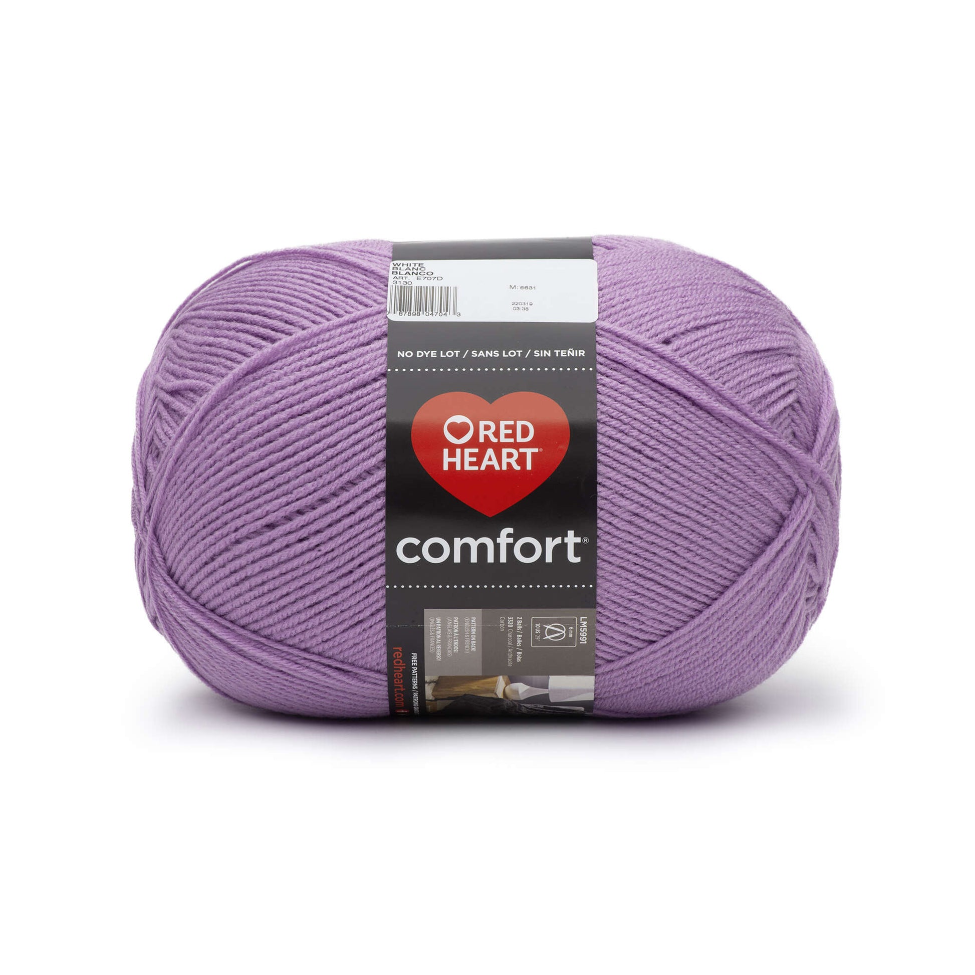 Red Heart Comfort Yarn Lavender